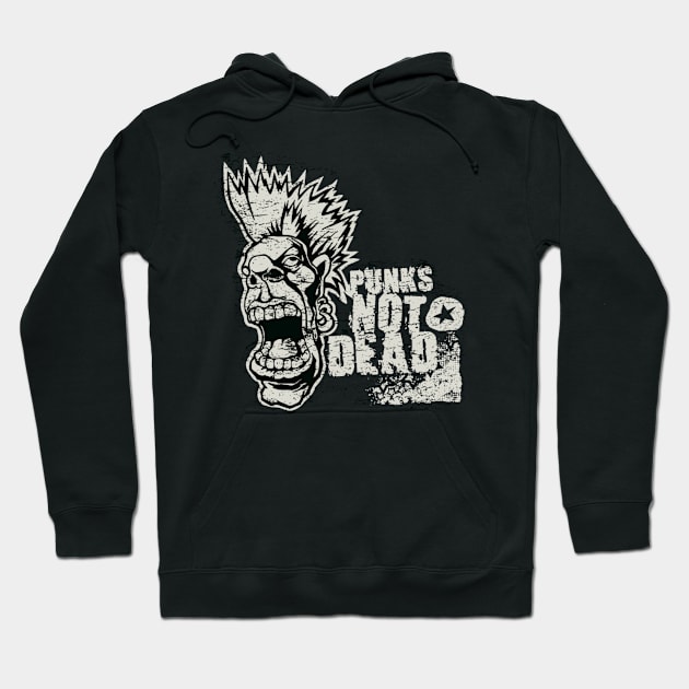 punk not dead II Hoodie by Southwengker